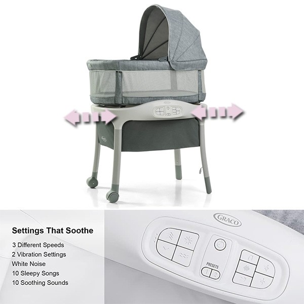 Best Black Friday Deals on Baby Bassinets: Graco Move 'n Soothe Bassinet