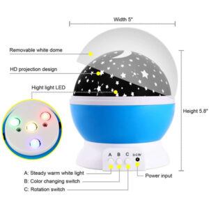 Best Black Friday deals on nursery nightlights: Luckkid Baby Night Light & Moon Star Projector