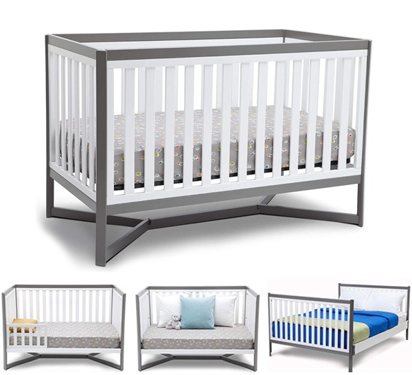 Delta Children Tribeca 4-in-1 Convertible Crib Review | Convertibility