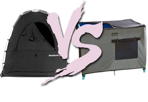 SlumberPod vs. SnoozeShade Pack ‘n Play Blackout Tent