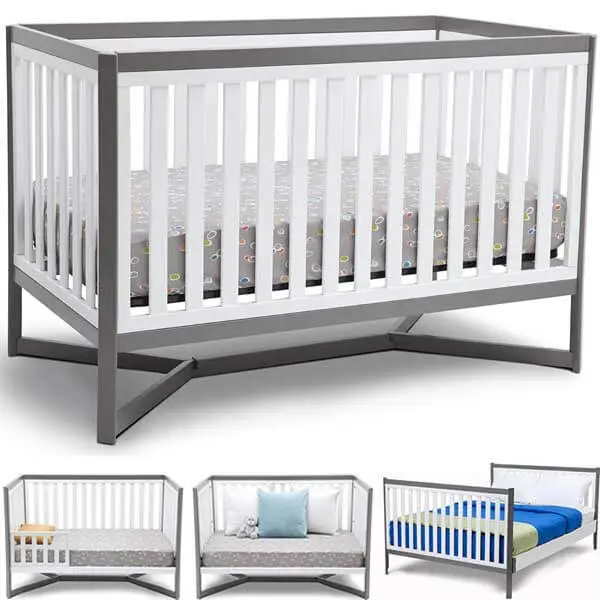 Delta Children Tribeca 4-in-1 Baby Convertible Crib