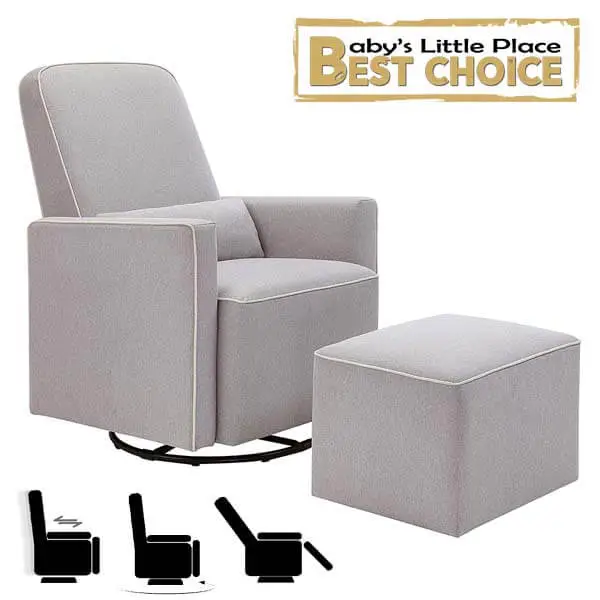Best Nursery Chairs: Top Rated Glider with Ottoman