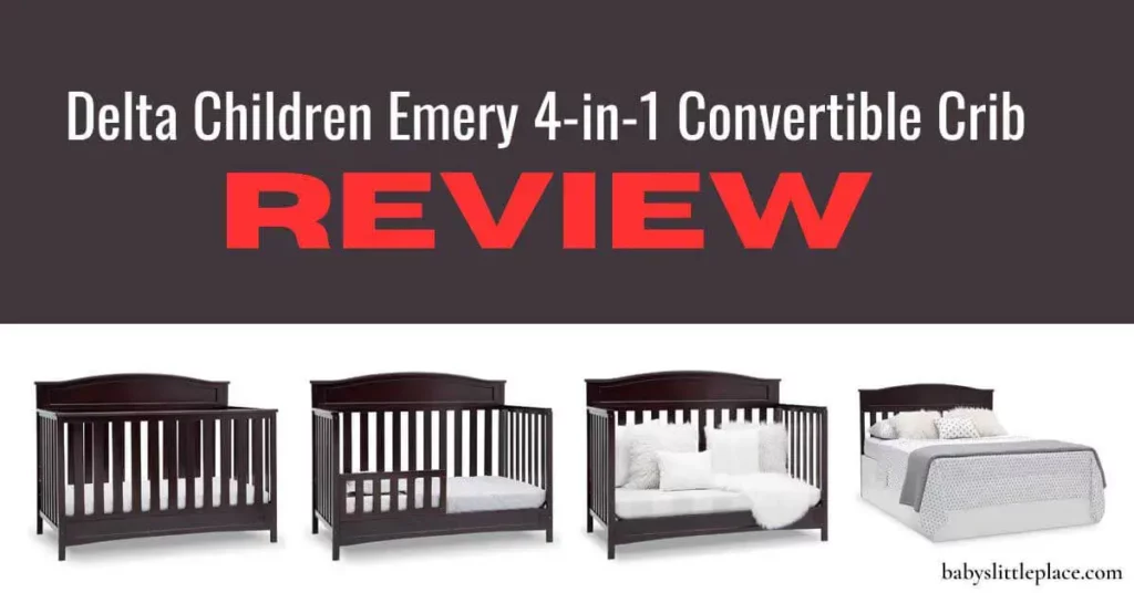 Delta Children Emery 4-in-1 Convertible Crib Review