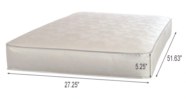 Kolcraft Pure Sleep Therapeutic 150 Toddler and Baby Crib Mattress Specifications