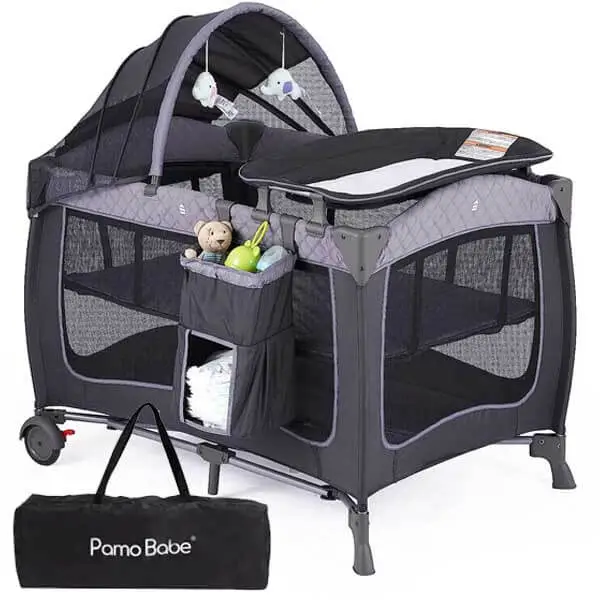 Pamo Babe Portable Baby Nursery Center Baby Playard