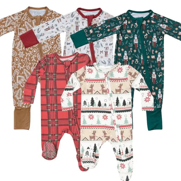 The Baby Cubby Newborn Christmas Pajamas